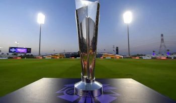 The T20 World Cup trophy